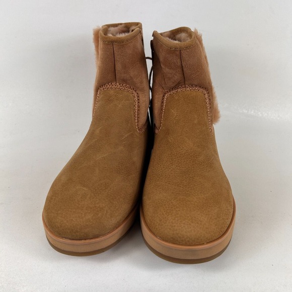 OluKai Pa'ina Hulu women's size 7 tan suede minimalist water resistant boots - Picture 4 of 12
